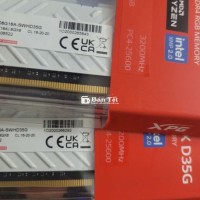 RAM ADATA D35 White RGB 8x2 buss 3200