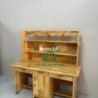 BÀN HỌC SINH GỖ THÔNG CHO BÉ