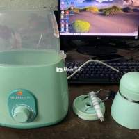 Máy Hâm sữa BioHealth + Máy xay đa năng HATTIECS