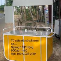 Xe cà phê,trà sữa,nước ép..ngang1m2,rộng,cao 1m80