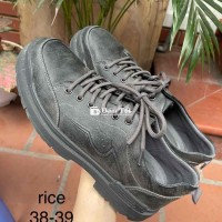 Giày Nam Da Thật Màu Rêu Độc Lạ Size 38-39  