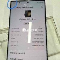 BÁN SAMSUNG S23 ULTRA 8/256GB MÀU XANH