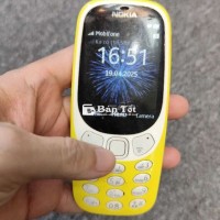 Thanh lý điện thoại Nokia 3310 màu vàng chưa sửa