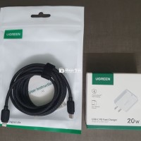 Bộ sạc Iphone 20W hiệu Ugreen (bh 12 tháng)