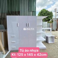 Tủ nhựa Đài Loan cao cấp cho bé
