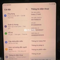 Cần Thanh Lý Samsung Galaxy Z Fold 5 - Máy Mới Keng, Nguyên Bản  