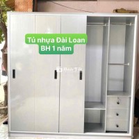 Tủ 5 CÁNH NHỰA ĐÀI LO@N _tủ cửa lùa Freeship HCM