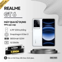 🇻🇳REALME GT 6 TRẮNG/ĐEN