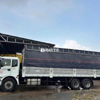 Xe Auman 3 chân sản xuất 2015  