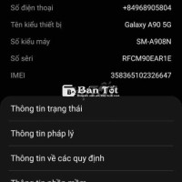 Sam Sung Galaxy A90 5G 128GB Snap855 - Cần bán để lên đời  