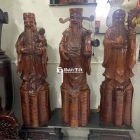 Bán 3 Ông Phước Lộc Thọ Gỗ Lim Từ Gia Lai  