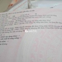 Bán 1 lô đất 7m-32m kiệt ô tô thôn Gò Hà, Hoà Khương