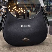Túi Đeo Chéo Coach Hobo Đen - Da Thật 100%