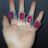 Nhẫn Ruby Sao Kiểu Xưa - Phong Thủy Tốt, Đồ Cổ Quý Hiếm