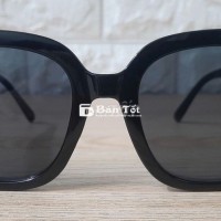 Mắt Kính Thời Trang Gọng Mắt Mèo Tròng Lớn Màu Đen