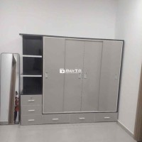 Tủ nhựa 4 cánh 1 kệ cửa lùa