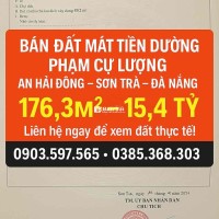 BÁN ĐẤT MẶT TIỀN PHẠM CỰ LƯỢNG - AN HẢI ĐÔNG - SƠN TRÀ - ĐÀ NẴNG