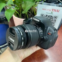 Canon 650D + len ( máy đẹp màn sáng )