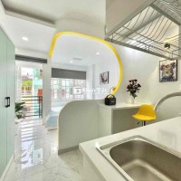 Căn Hộ 1 PN Ban Công Máy Giặt Riêng 40m2 Ngay Nguyễn Hữu Cảnh Giácp Q1