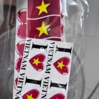 Thanh lí rẻ 5000 con decal dán cho lễ 30/4