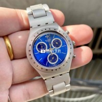 Đồng hồ Swange Thụy Sĩ Chronograph Vintage - Đồng hồ mặt số Lupis vỏ nhôm
