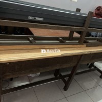 Bàn ghế gỗ học sinh xưa dài 2mét thanh lý