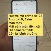 Huawei y9 prime 4/128, chữa cháy