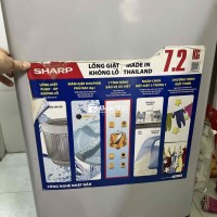 Máy giặt Sharp 7,2kg cửa trên - 1.5 triệu