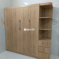 Tủ quần áo 4 cánh 3 tấm nhựa plus thương hiệu Chinhuei  
