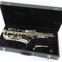 bánKèn Saxophone alto premonado mạ bạc đẹp xuất sắ