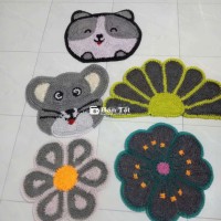 Thảm lau chân+ trang trí nhà cửa .