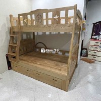Thanh lý giường tầng - Giường gỗ còn mới, ít sử dụng  