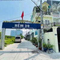 Bán đất nền khu phân lô hẻm 39 Thạnh Lộc 37, P. Thạnh Lộc, Quận 12