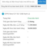 Oppo Reno 12F 5G Ram 12/256