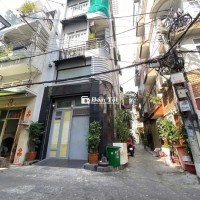 Góc Hẻm xe hơi Phan Văn Trị gần Ng Trãi,Ngang 4,05m 6Tầng,11PN,Nở Hậu
