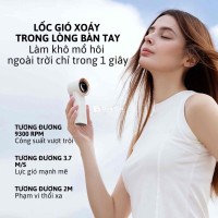 Quạt Cầm Tay Turbo - 5 Mức Gió Thổi xa 2