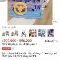 THANH LÝ 3 MÁY ĐỒ CHƠI HỨNG BI CHO BÉ - FULL HỘP