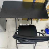 Bộ bàn ghế màu đen đẹp