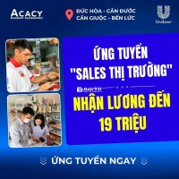 TUYỂN BÁN HÀNG KÊNH TẠP HÓA CHỢ MỚI AN GIANG