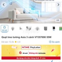 quạt asia 55w