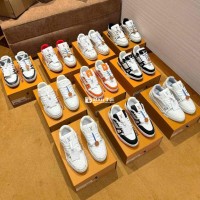 Giày Nam Thể Thao Sneaker LV Trainer Cao Cấp