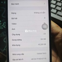 Ip x quốc tế 64gb