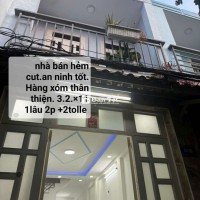 Nhà Bán 2 Tỷ 450 - Hẻm Cụt An Ninh Tốt, Cách Phạm Hùng 50m