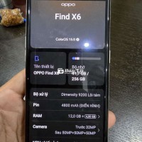 Oppo Find X6 12/256GB nhận GL