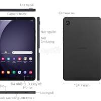 Máy tính bảng Samsung Galaxy Tab A9 4GB/64GB Đen