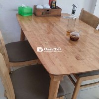 Bộ bàn ăn 4 ghế + đồ dùng quán ăn - Thanh lý giá ưu đãi  