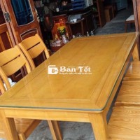 Bộ bàn ăn gỗ sồi Nga