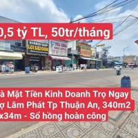 🆘 Nhà Mặt Tiền Kinh Doanh Trọ Trục N9, P.Thuận Giao, Tp. Thuận An