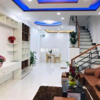 Nhà hẻm 4m thông Hậu Giang 40m2, 3 tầng BTCT 3PN khu yên tĩnh sạch sẽ
