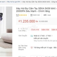 Máy hút bụi cầm tay SEKA - Thanh lý giá tốt  